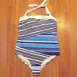 🆕 NWT Swimsuits For All Halter One Piece